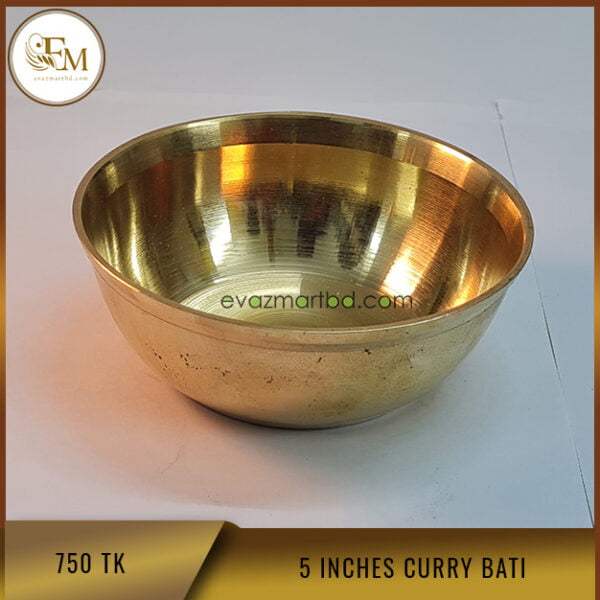 High quality brass metal Curry bowl