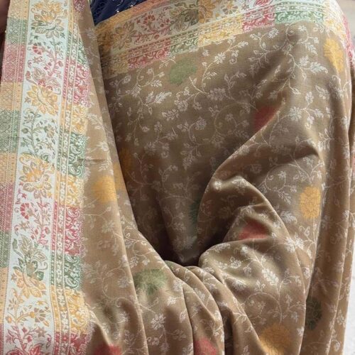 Kani Shawl Golden Brown