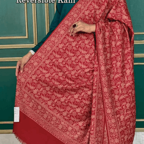 Reversible kani shawl-17.1 best quality
