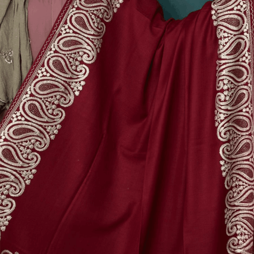 Maryam Nawaz Maroon Shawls for Men and Women -Best Quality