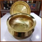 5kg Mutton Capacity Brass Made Hari With Lid